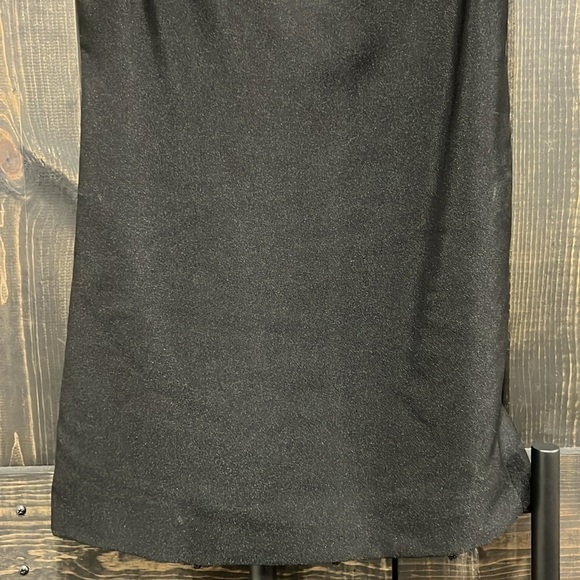 Vtg Karta Shift Dress M Embellished Beaded Mini Polyester Black Holiday Formal - Picture 4 of 10